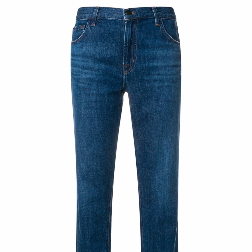 J Brand Straight Leg Low Rise Jeans